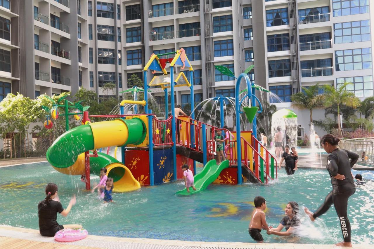 Pangsapuri 99 m² dengan 2 bilik tidur dan 2 bilik mandi peribadi di Pusat bandar Melaka Luaran gambar