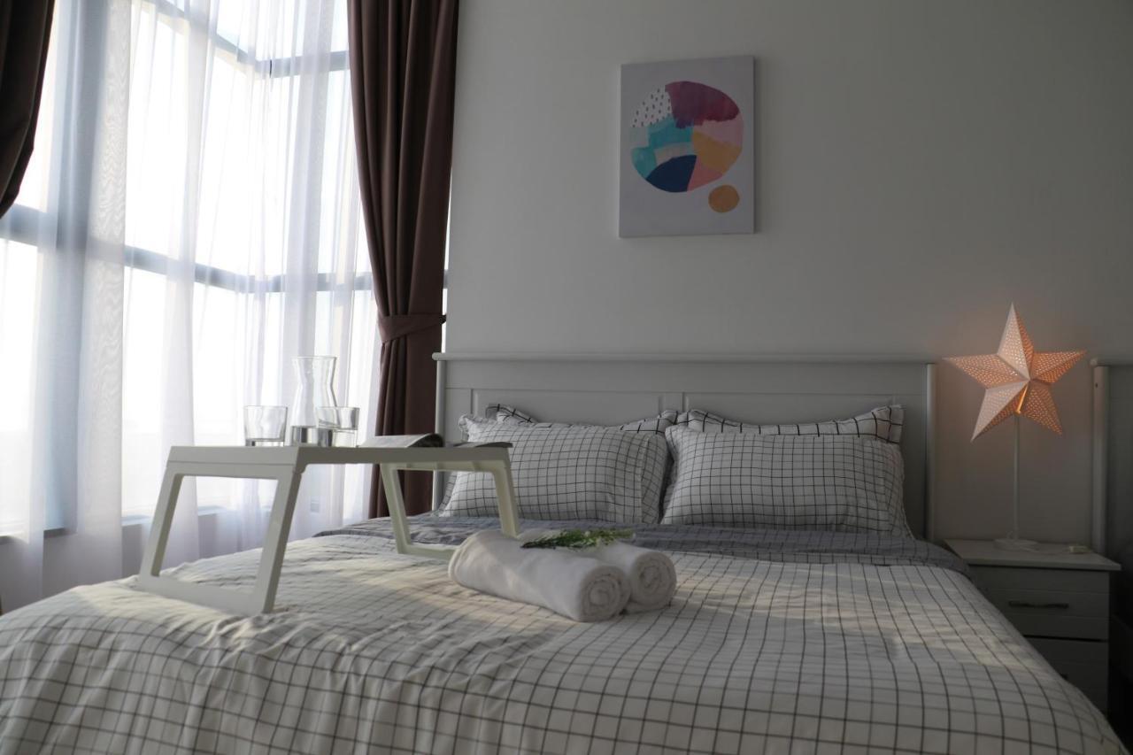 Pangsapuri 99 m² dengan 2 bilik tidur dan 2 bilik mandi peribadi di Pusat bandar Melaka Luaran gambar